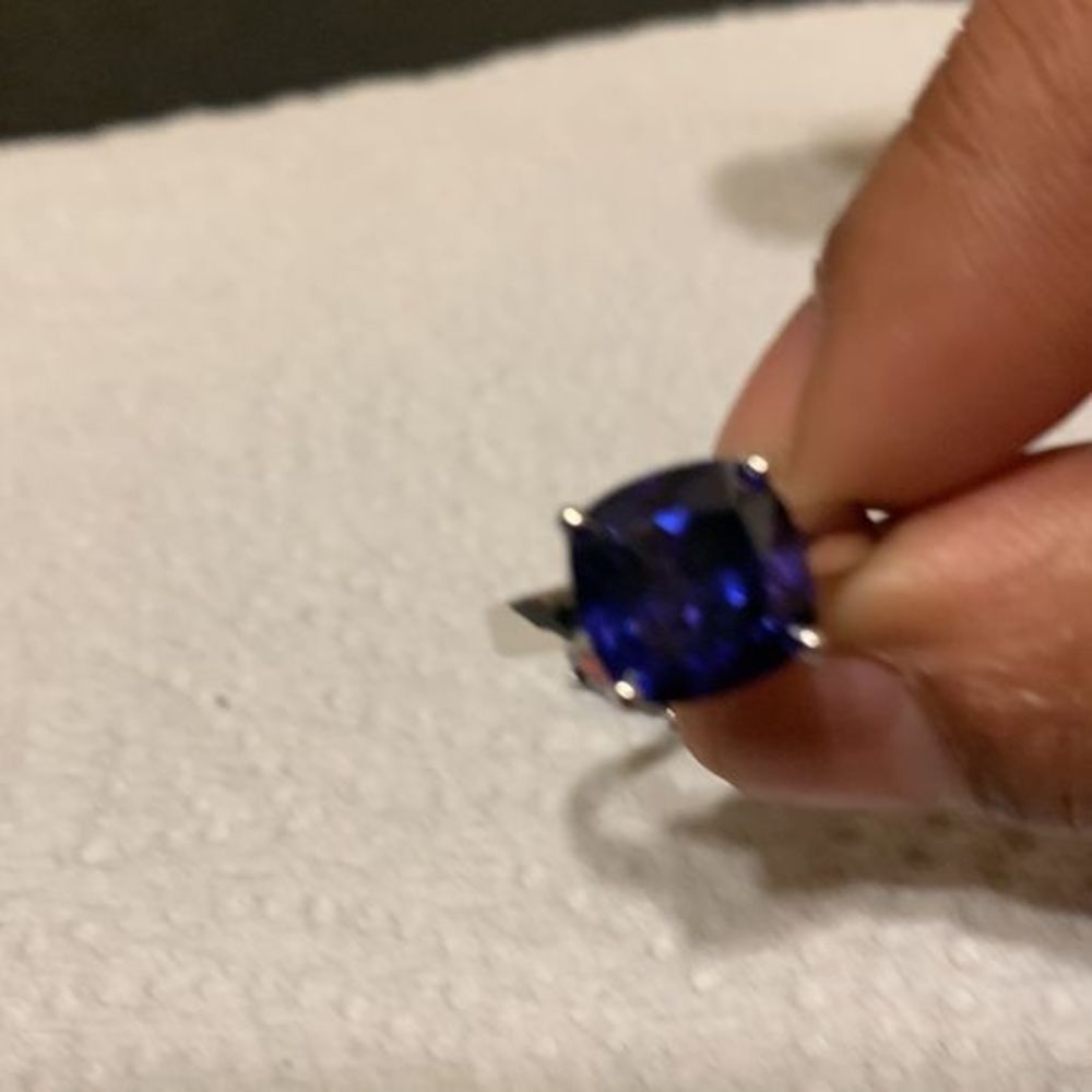 Blue stone. 925 silver - Picture 3 of 3